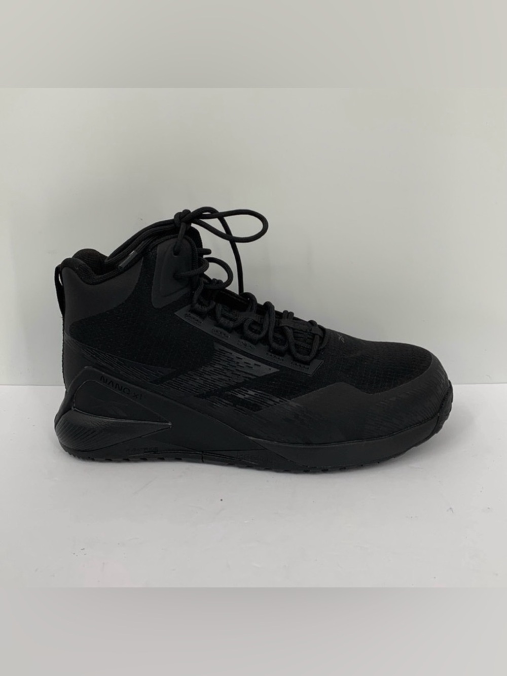 Reebok Nano X1 high top work sneaker shoe safety composite toe women 9.5 WIDE
